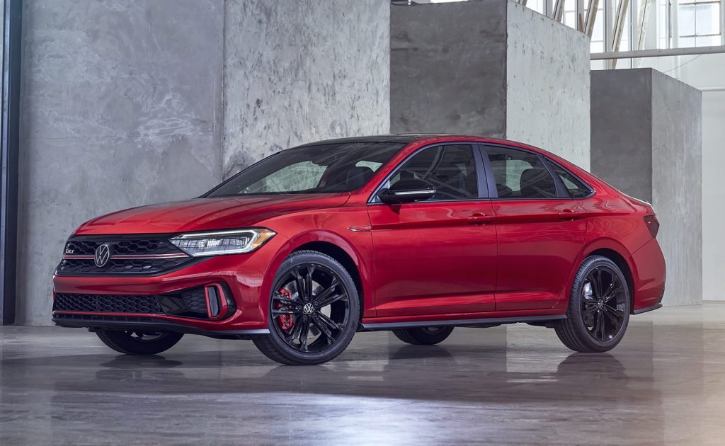 Volkswagen Jetta 2022 en México color rojo versión GLI