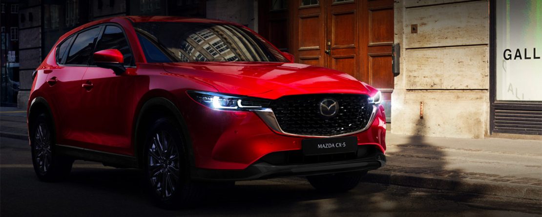 Mazda CX-5 2022 en México cambios en frente con nuevos faros, alerón y parrilla