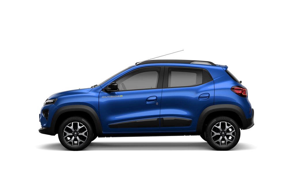 Renault Kwid 2023 llegará a México con nueva imagen - color azul lateral