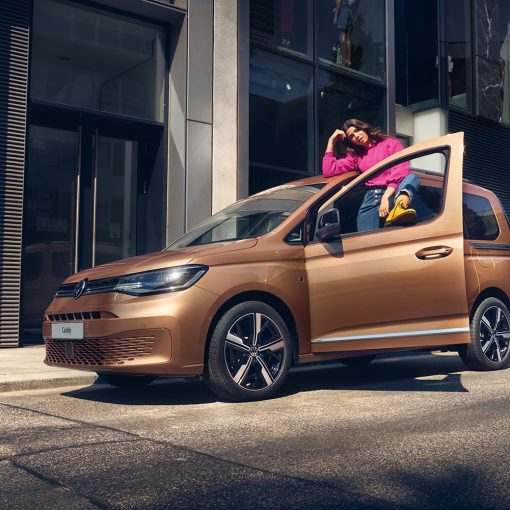 Volkswagen Caddy 5 2022 en México diseño exterior para pasajeros