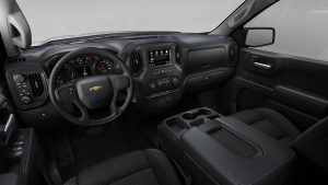 Chevrolet Silverado Turbo 2022 en México interiores cómodos con pantalla touch