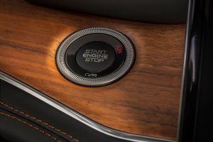 Jeep Grand Cherokee 2022 interior botón de encendido
