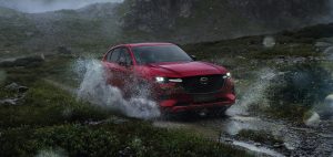 Nuevo Mazda CX-60 2023 color rojo diseño exterior frente