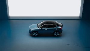 Volvo C40 Recharge 2023 en México diseño exterior techo quemacocos panorámico