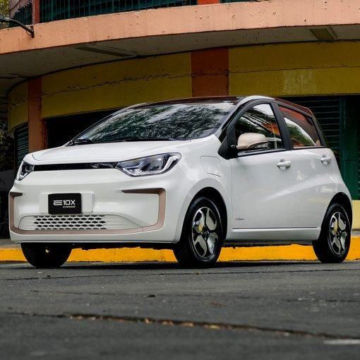 JAC E 10X Cargo 2022 en México - exterior frente color blanco con negro