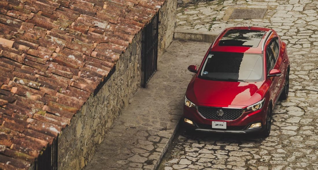 MG ZS 2022 en México - diseño exterior estacionado