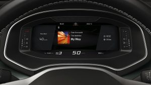 SEAT Arona 2022 en México con nuevo diseño interior - tablero digital con pantalla a color de 10 pulgadas