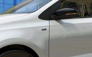 Volkswagen Vento Join 2022 en México, exterior stickers "Join"