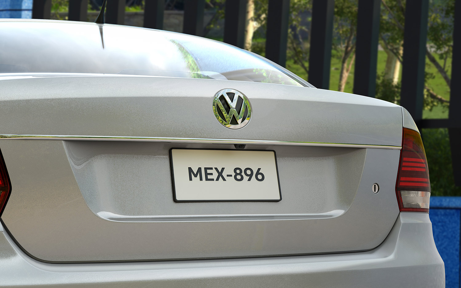 Volkswagen Vento Join 2022 en México, cámara de reversa trasera