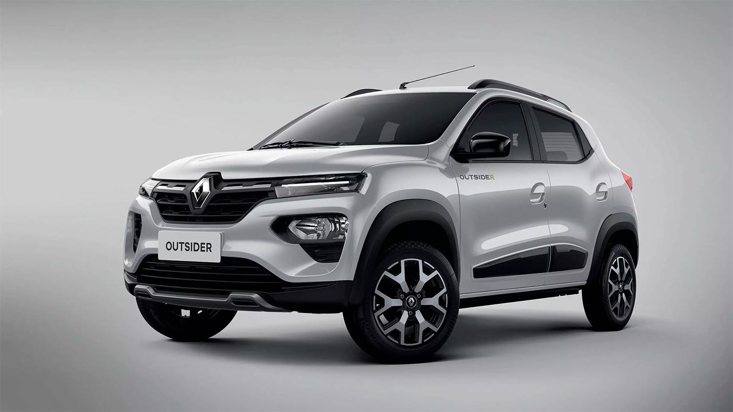 Renault KWID 2023 para México versión outsider blanco