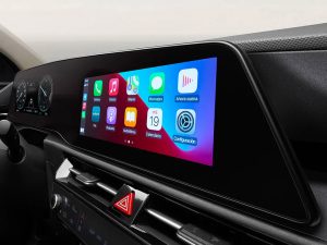 Kia Niro 2023 en México, interiores con pantalla touch de 10.25 pulgadas con Android Auto y Apple CarPlay
