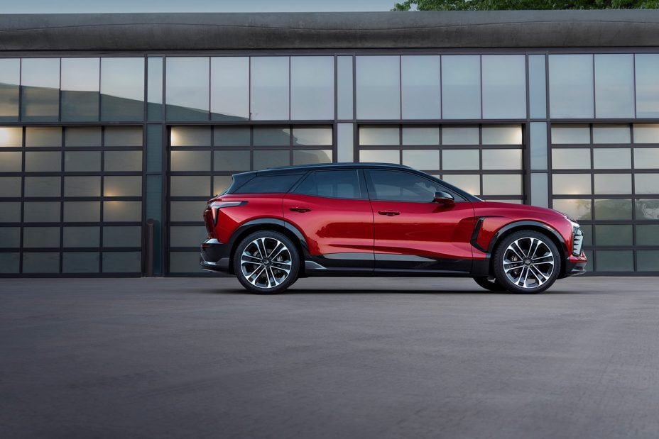 Chevrolet Blazer EV 2024 diseño exterior lateral