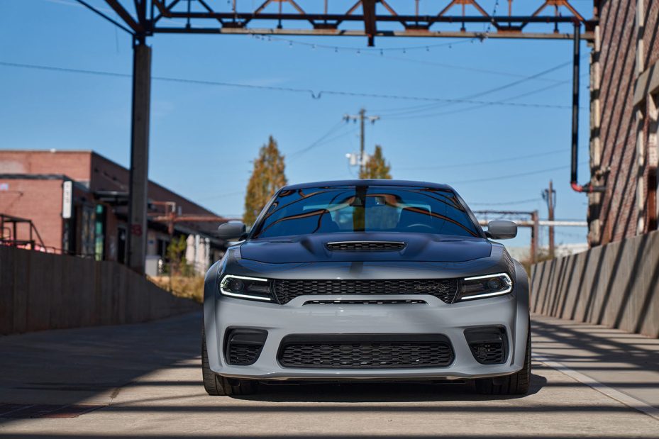 Charger SRT Hellcat Redeye 2022 diseño exterior frontal