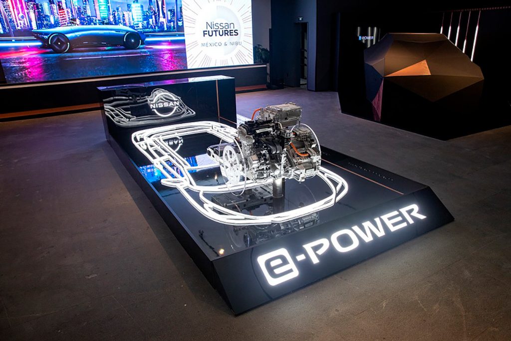Nissan Kicks e-Power en su presentación en México - diseño del motor eléctrico