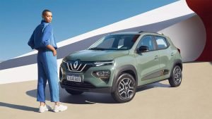 Renault Kwid E-Tech 2023 eléctrico color verde