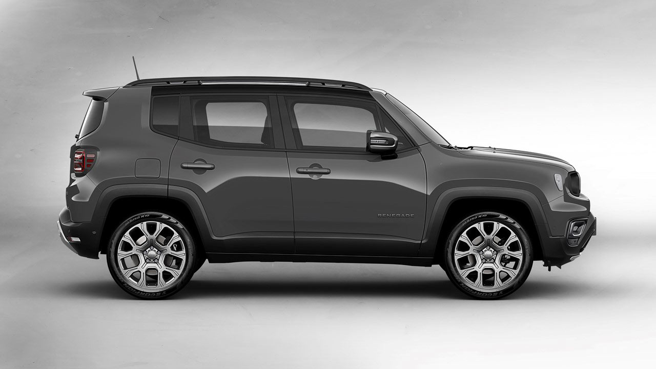 Jeep Renegade 2023 en México lateral con nuevos rines