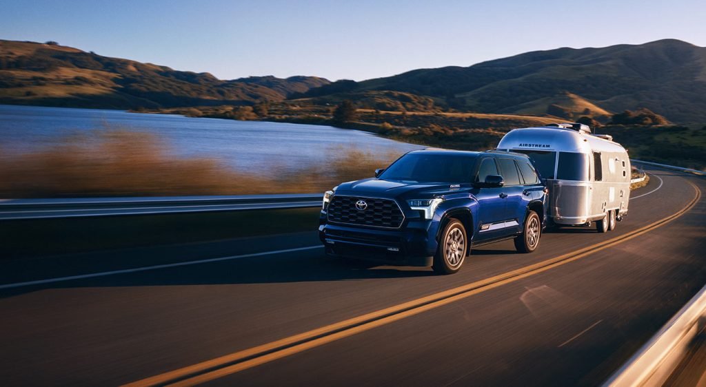 Toyota Sequoia 2023 híbrida en México diseño exterior