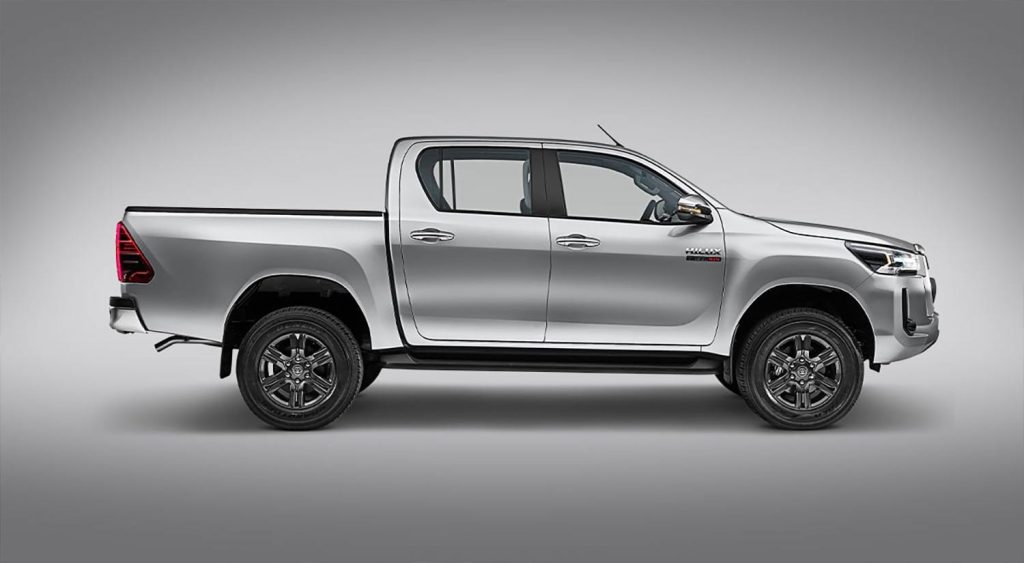 Toyota Hilux 2023 en México - diseño exterior lateral
