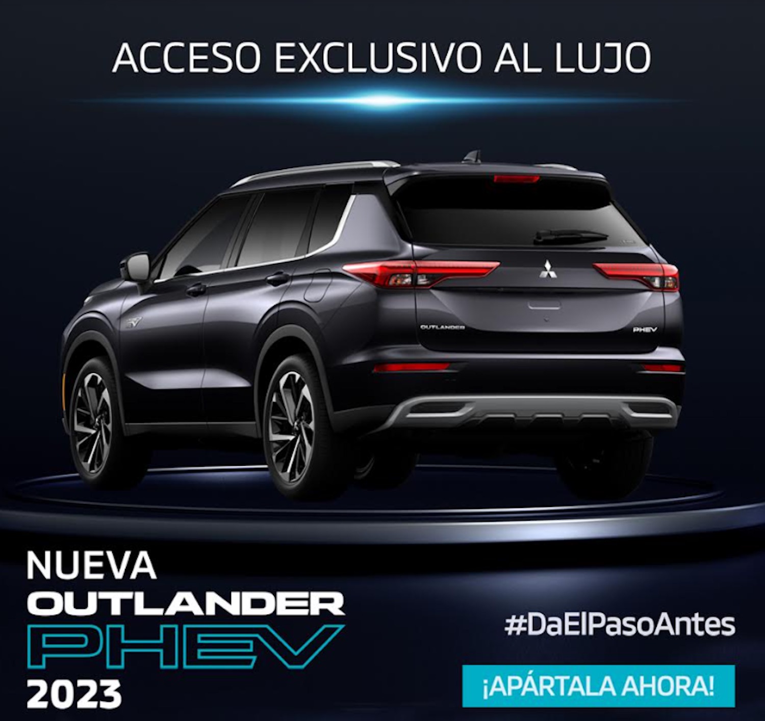 Preventa Mitsubishi Outlander PHEV 2023 en México, la SUV híbrida eléctrica enchufable o conectable