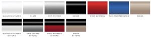 Colores disponibles de la Nissan Pathfinder 2023 en México