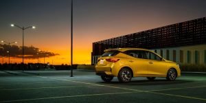 Chevrolet Aveo Hatchback 2024 para México diseño exterior lateral estacionado