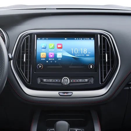 Jetour X70 Plus 2023 en México interiores - pantalla a color de infoentretenimiento con Android Auto y Apple CarPlay