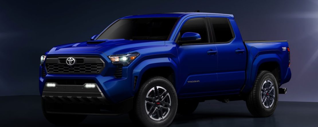 Toyota Tacoma 2024 - diseño exterior color azul