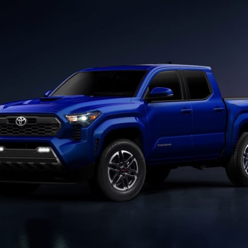 Toyota Tacoma 2024 - diseño exterior color azul