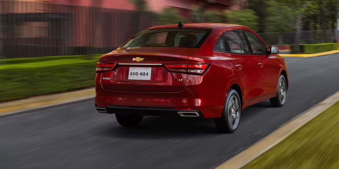 Chevrolet Aveo sedán 2024 ficha técnica, precios y versiones en México