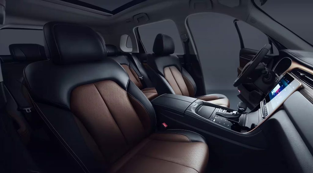Dodge Journey GT Plus 2023 en México - interiores, asientos bitono