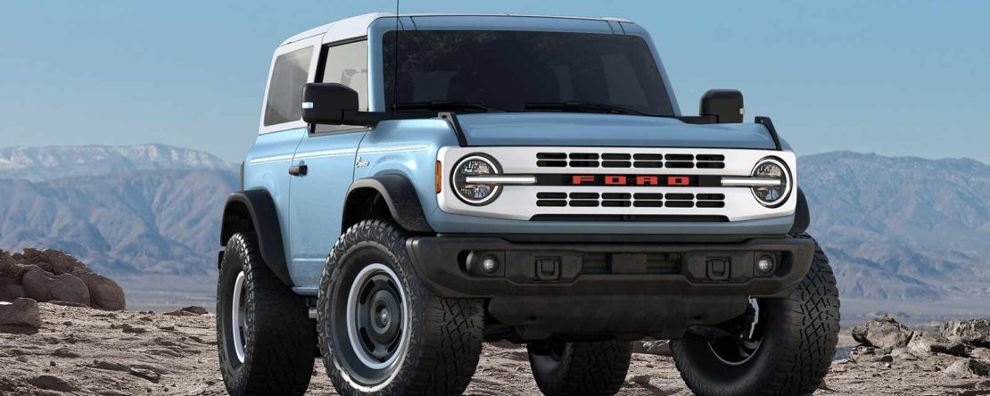 Ford Bronco Heritage Limited 2023 en México color especial, unidades muy limitadas en preventa