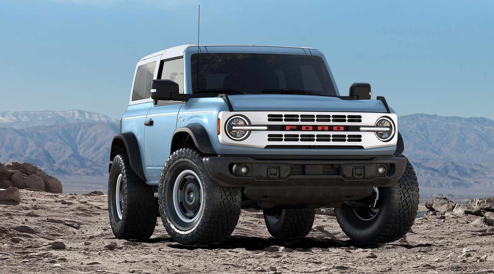 Ford Bronco Heritage Limited 2023 en México color especial, unidades muy limitadas en preventa