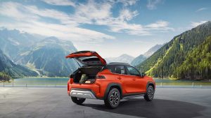 Suzuki Bronx 2024 en México - cajuela amplia y ampliable