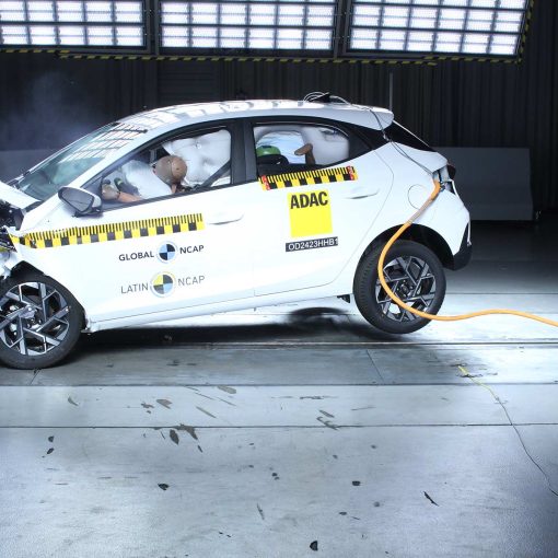 Hyundai HB20 prueba de seguridad Latin NCAP - choque frontal o impacto frontal