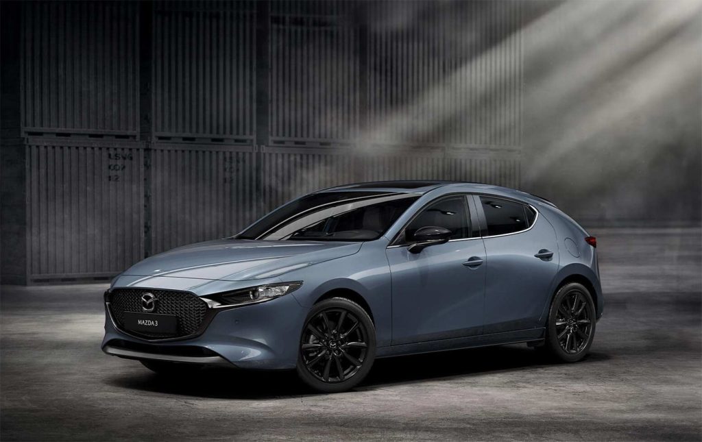 Mazda 3 Hatchback 2024 en México - color gris