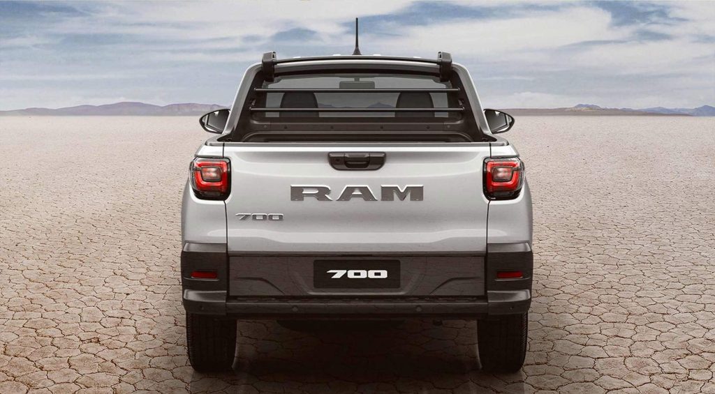 RAM 700 2024 en México - exterior, parte posterior con su cajuela