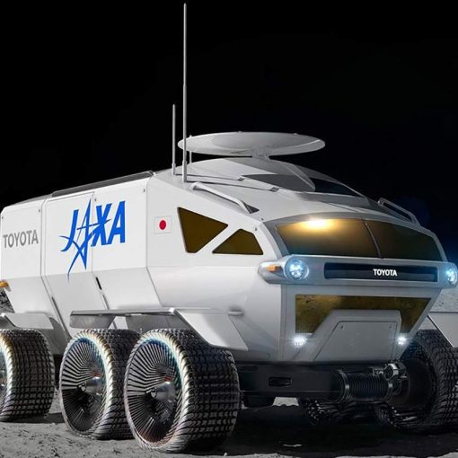Toyota Lunar Cruiser - rover presurizado con tripulación en la Luna