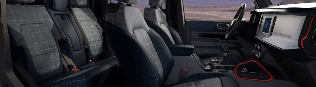 Ford Bronco Heritage 2023 en México, interiores, asientos