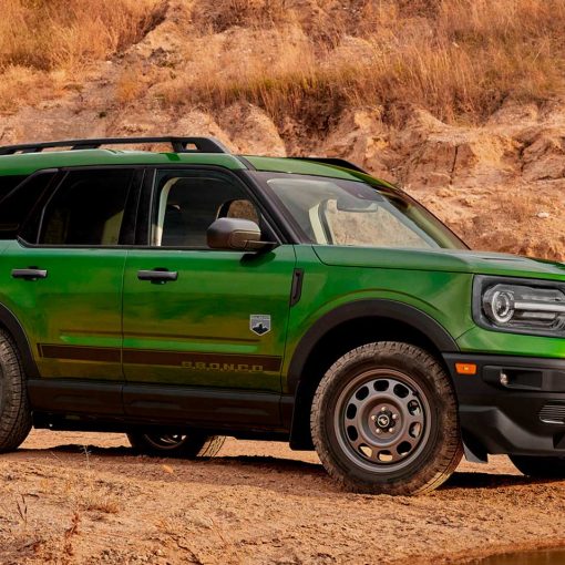 Ford Bronco Sport Black Diamond 2023 en México - diseño exterior color verde