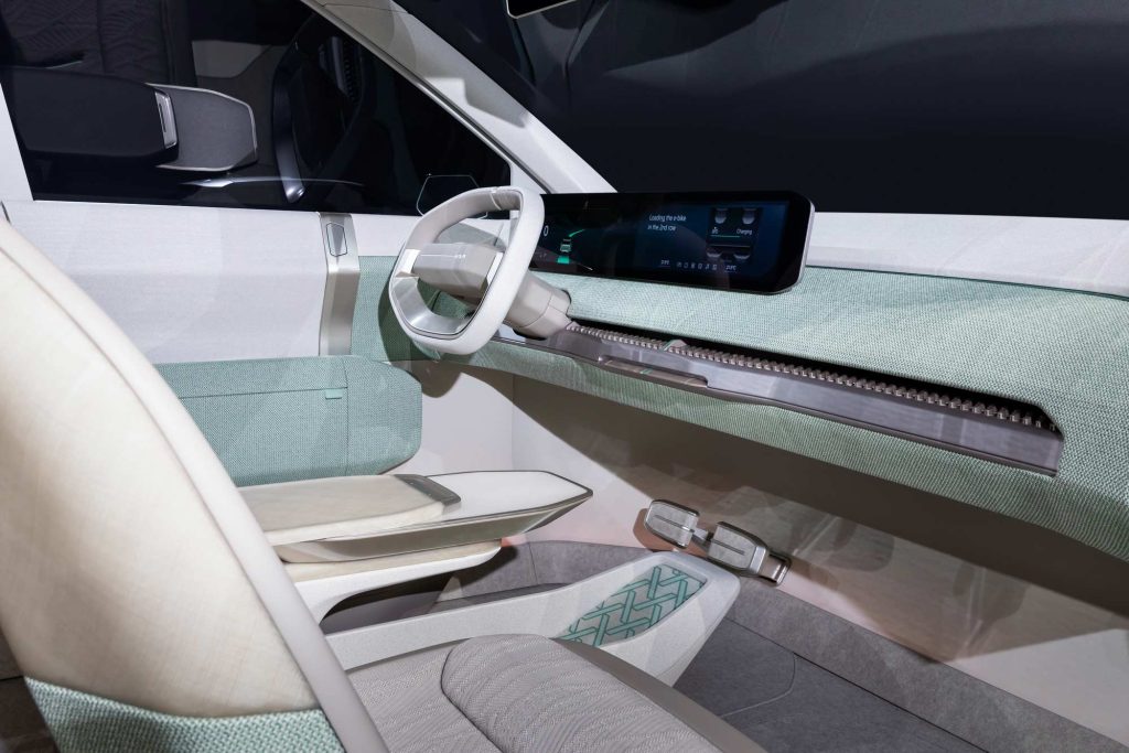 Kia Concept EV3 en el KIA EV Day - interior