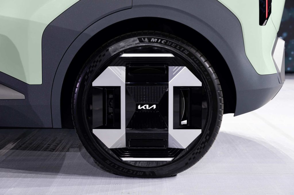 Kia Concept EV3 en el KIA EV Day - diseño de rines modernos