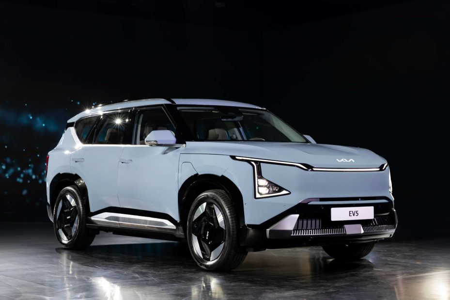 KIA EV5 SUV El ctrico De Producci n Dise o Exterior Parte Lateral Y 