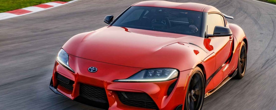 Toyota GR Supra MT Edición Especial Naranja 2024 en México - exterior frente