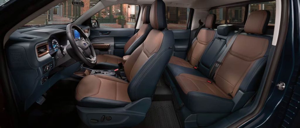 Ford Maverick Híbrida 2024 en México - interior, asientos