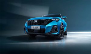 GAC EMZOOM 2024 en México - diseño exterior, frente con parrilla oscura y faros LED