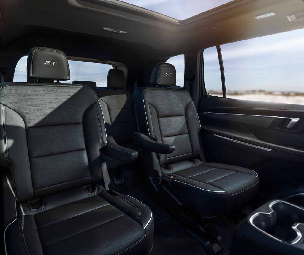 Buick Enclave 2025 - interiores asientos y techo panorámico