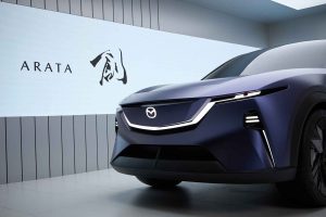 Mazda Arata auto concepto eléctrico - lenguaje de diseño para 2025