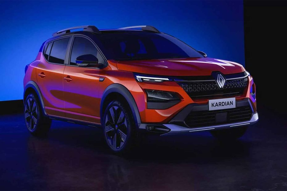 Renault Kardian 2024 en México - diseño exterior - color naranja con negro - Frente