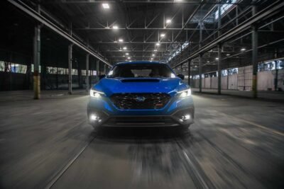 Subaru WRX Performance 2025 tS: diseño exterior, frente
