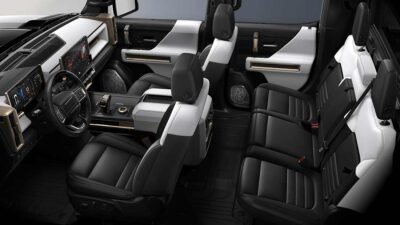 Hummer EV 2025 nuevo Hummer eléctrico en México, diseño interior, asientos
